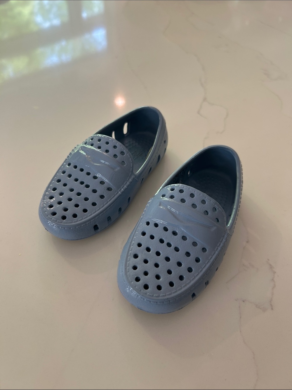 Baby floafers Casual Slip-On Shoes in dusty Blue